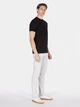 Футболка хлопковая длинная мужская Colin's CL1073961BLK S Black (8684112667713) - изображение 3