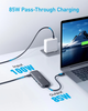 Hub Anker 332 USB-C 5 in 1 Black (A8355H11) - obraz 3