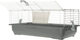 Klatka AquaEl Ecomfy Banny Smart Eco 1 80 x 40.5 x 34 cm Grey (5905546336413) - obraz 3