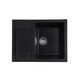 Кухонна мийка Kroner KRP Komposit GRB - 6550 - изображение 8