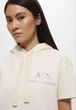 Свитшот с короткими рукавами Armani Exchange S молочный XW000161 - изображение 4