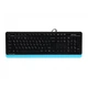 Клавіатура A4tech FK10 Blue - зображення 1