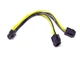 Перехідник 2 x 6pin to 8pin подовжувач PCI-Ex (відеокарта) - зображення 1