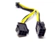 Перехідник 2 x 6pin to 8pin подовжувач PCI-Ex (відеокарта) - зображення 3