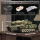 Конструктор танк ЛЕОПАРД LEOPARD 2 Tank Mould King Technik 20020, для взрослых и детей, 1091 деталь разноцветный 20020 - изображение 6