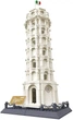 Конструктор 3D Wange Архітектура Пізанска Башня Tower of Pisa для дітей та дорослих, 1390 деталі різнокольоровий 5214 - зображення 1