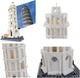 Конструктор 3D Wange Архітектура Пізанска Башня Tower of Pisa для дітей та дорослих, 1390 деталі різнокольоровий 5214 - зображення 3