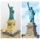 Конструктор 3D Wange Архітектура Статуя Свободи The Statue of Liberty для дітей та дорослих,3Д, 1409 деталей різнокольоровий 5227 - зображення 7