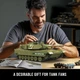 Конструктор танк MIA2 Main Battle Tank Mould King Technik 20033, для взрослых и детей, 1168 деталей хаки 20033 - изображение 8