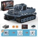 Конструктор танк ТИГР Tiger Tank Mould King Technik , для взрослых и детей на дистанционном управлении , 800 деталей серый 20014 - изображение 10