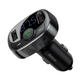 АЗУ с FM-модулятором Baseus T Shaped S-09A Car Bluetooth MP3 Player (Standard Edition) Black - изображение 3