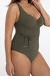 Купальник слитный с уплотнённой чашкой Marc & Andre 56D/5XL Оливковый (115475) - изображение 3