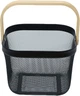 Корзина для хранения с ручками Fabrika Molly Black (FK0211) - изображение 1