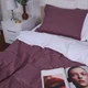 Комплект постельного белья MirSon Satin&nbsp;Stripe 30-0008&nbsp;+ 30-0001&nbsp;Bethseda 220х240 King Size (2200005257289) - изображение 3