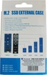 Зовнішня кишеня Dynamode для M.2 SSD NVMe (PCIe)/M.2 SSD SATA combo - USB3.2 GEN2 Type-C Black (DM-CAD-SSD10) - зображення 9