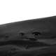 Водонепроникний дощовик плащ Trizand СР21840 чорний на кнопках з капюшоном EVA 145×70 см - зображення 3