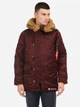 Парка Alpha Industries Slim Fit N-3B Parka 4XL Maroon/Orange - зображення 1