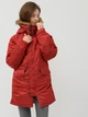 Парка зимняя с мехом женская Alpha Industries N-3B W L Бордовая - изображение 1