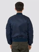 Бомбер мужской Alpha Industries MA-1 Slim Fit MJM44530C1 L Темно-синий (640631469052) - изображение 2