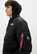 Куртка Airboss MA-1 Hooded NASA L Black (707568225929_A) - изображение 1