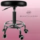 Косметический стул Beautylushh СР23505 черный, экокожа, вращающийся на 360°, регулировка высоты, до 150 кг - изображение 5