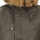 Парка Alpha Industries Slim Fit N-3B Parka 3XL Replica Grey/Orange - изображение 4