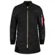 Бомбер мужской Alpha Industries MA-1 Long MJM47503C1 2XL Черный - изображение 12