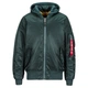 Бомбер мужской Alpha Industries MA-1 Natus MJM47506C1 XS Темно-зеленый (640631791054) - изображение 9