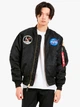 Бомбер мужской Alpha Industries Apollo MA-1 MJM21097C1 M Черный (640631421807) - изображение 1