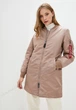 Жіночий бомбер Alpha Industries MA-1 Long W WJM47503C1 L Блідо-рожевий - зображення 10