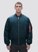 Бомбер чоловічий Alpha Industries MA-1 Flight Jacket MJM21000C1 5XL Темно-зелений (640631819451) - зображення 1