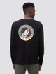 Лонгслив Alpha Industries Space Shuttle Long Sleeve Tee UTS49002G1 XL Black (640631003393) - изображение 4