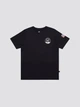 Футболка хлопковая длинная Alpha Industries Apollo Tee UTA49000G1 XS Black (640631002655) - изображение 1