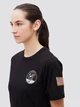 Футболка хлопковая длинная Alpha Industries Apollo Tee UTA49000G1 XS Black (640631002655) - изображение 8