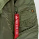 Парка Alpha Industries MJN31000C1 N-3B Parka 4XL Sage (640631440105) - изображение 4