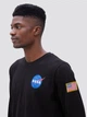 Лонгслив Alpha Industries Space Shuttle Long Sleeve Tee UTS49002G1 L Black (640631003386) - изображение 13