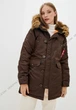 Парка зимняя женская Alpha Industries N-3B W Parka M Cocoa - изображение 2