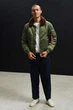 Бомбер Alpha Industries B-15 Slim Fit MJB45500C1 Оливковий XL - изображение 7