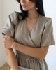 Платье Jadone Fashion Амелия XL бежевый - изображение 2