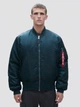 Бомбер мужской Alpha Industries MA-1 Flight Jacket MJM21000C1 L Темно-зеленый (640631819444) - изображение 7
