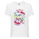 Футболка дитяча Хеллоу Кітті Куромі (Kuromi Hello Kitty 008) біла 128 см - зображення 1