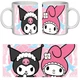 Чашка Хеллоу Кітті Куромі (кухоль supercup Kuromi Hello Kitty 005) - зображення 2