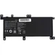 Акумулятор C21N1509 для ASUS X556UA / X556UB / X556UF / X556UJ — 7.4V, 4900мАг, 36Wh (Чорний) - зображення 1