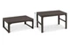 Стіл садовий Keter Lyon Rattan Table коричневий 233834 - изображение 2