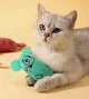 Іграшка для котів мишка з м'ятою Бірюзова - зображення 3