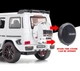 Машинка металева дитяча Гелік Mercedes Benz BRABUS G800 Auto Expert Білий - зображення 9