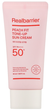 Сонцезахисний крем Real Barrier Peach SPF 50+ PA++++ з освітлювальним ефектом 50 мл (8809911692500) - зображення 1