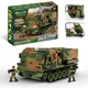 Конструктор IBLOCK арт. PL-921-506 Армия, M270 MLRS, 1328дет., 2фигурки, короб. 63, 5*43*9см - изображение 1