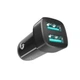 Авто Зарядное Устройство Ridea RCC-21312 Grand Lightning 2USB 2.4 A Цвет Черный - изображение 10