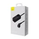 Сетевой фильтр Baseus GaN3 Pro Desktop Powerstrip 65W (2xType-C + 2xUSB + AC(EU)) black - изображение 2